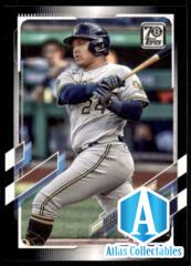 2021 Topps Series 1 Base Black #307 Avisail Garcia /70